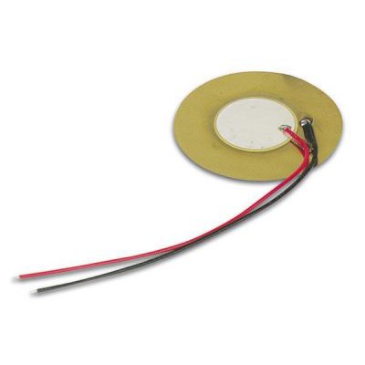 Piezo 20 mm Electric Ceramic Buzzer Element Sensor Disc dan Kabel