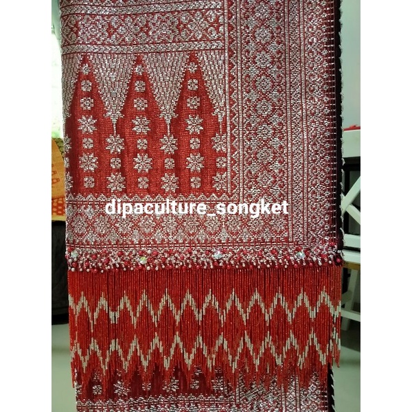 Jasa Ronce Payet selendang Songket Palembang