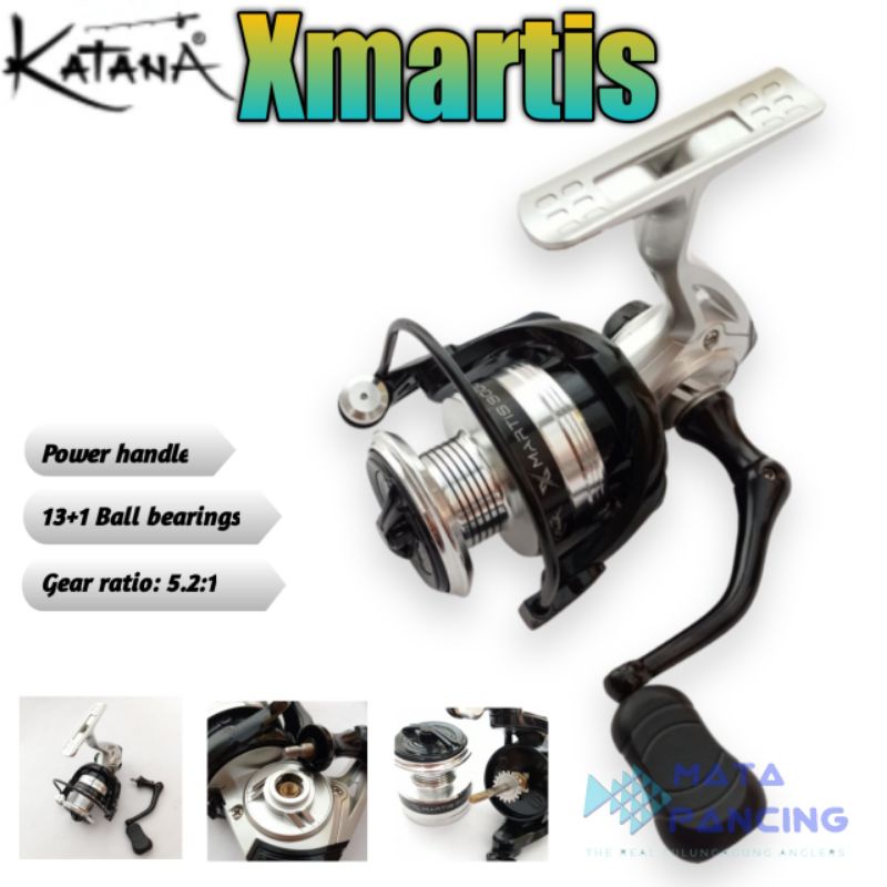 Reel katana x martis 800 1000 3000 power handle katana x-martis