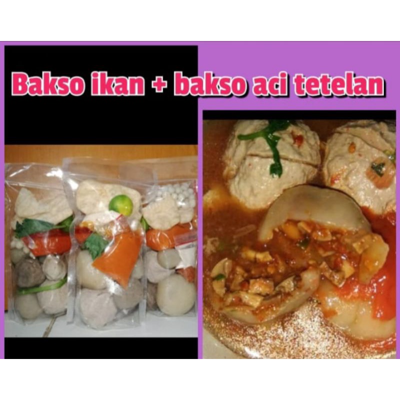 

bakso ikan bakso aci