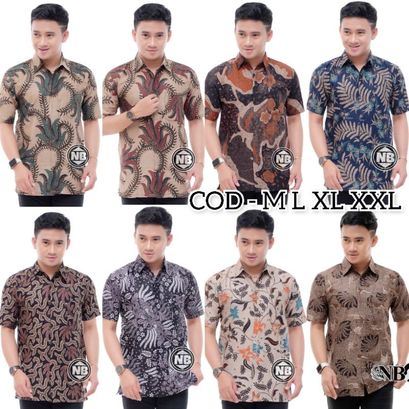 Baju Batik Pria Gus Azmi Syubbanul Muslimin Batik Katun Halus Hadroh Azzahir Hilwa