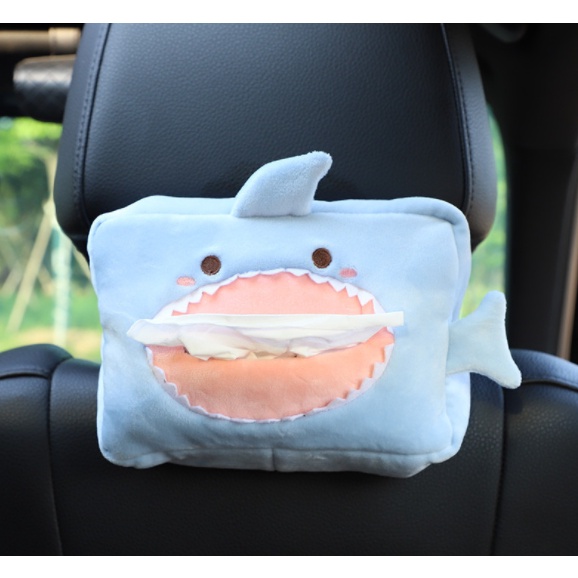 MOGYMOGY HL0235 Kotak Tisu Karakter Plushy  Tempat Tissue Mobil Kartun Hewan