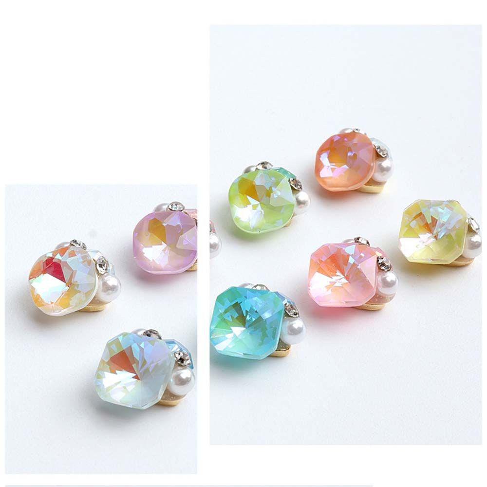 Mxbeauty 3D Nail Art Dekorasi Desain Manis Pesona Kuku Fashion Manikur Aksesoris Halus Mengkilap Kristal Kuku 3D