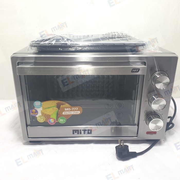 Oven Listrik Low Watt Mito HIT MO 777 - MO777 22L 350 Watt 22 Liter