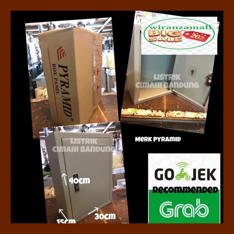 

4S40Ds0Knc Pyramid Box Panel Listrik Besi Size Uk 30X40X15Cm Merk Pyramid E50Dmpc