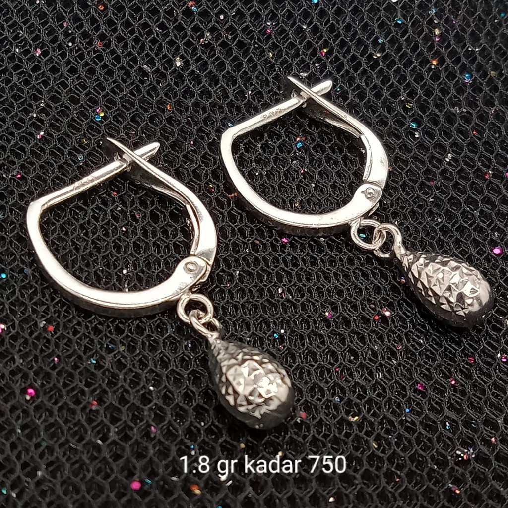 NEW Anting Emas 17 K - 1.8 gr Kadar 750 - 2675