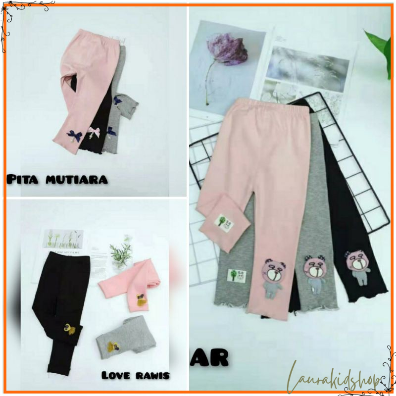 Legging Import Anak Perempuan 1 - 5 Tahun