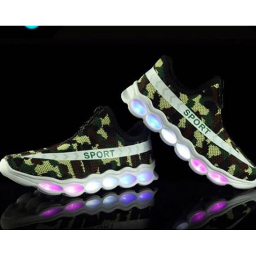 Sepatu Anak Led + Charging | sepatu USB charging Led