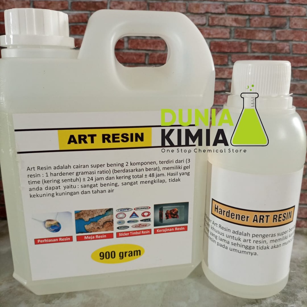 iNstansday- Epoxy Resin Bening - 1.2KG - Art Resin - Resin Super Bening - Resin Lycal 1011 - Resin