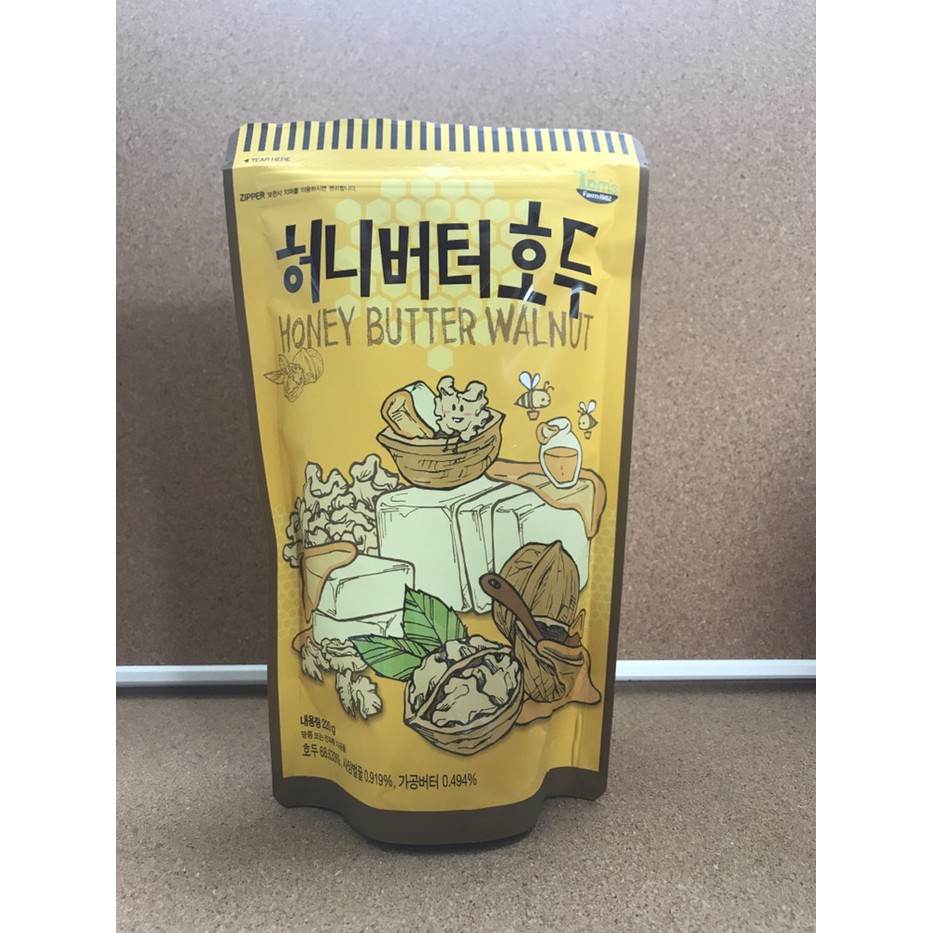 

HONEY BUTTER WALNUT 220 GRAM 220GRAM BESAR KOREA MURAH