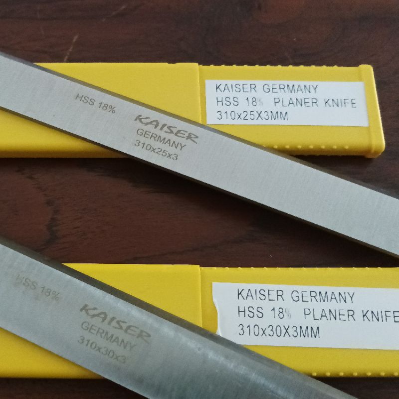 

31cm HSS PLANER KNIFE KAISER/Pisau serut/ketam kayu/Wood working tools