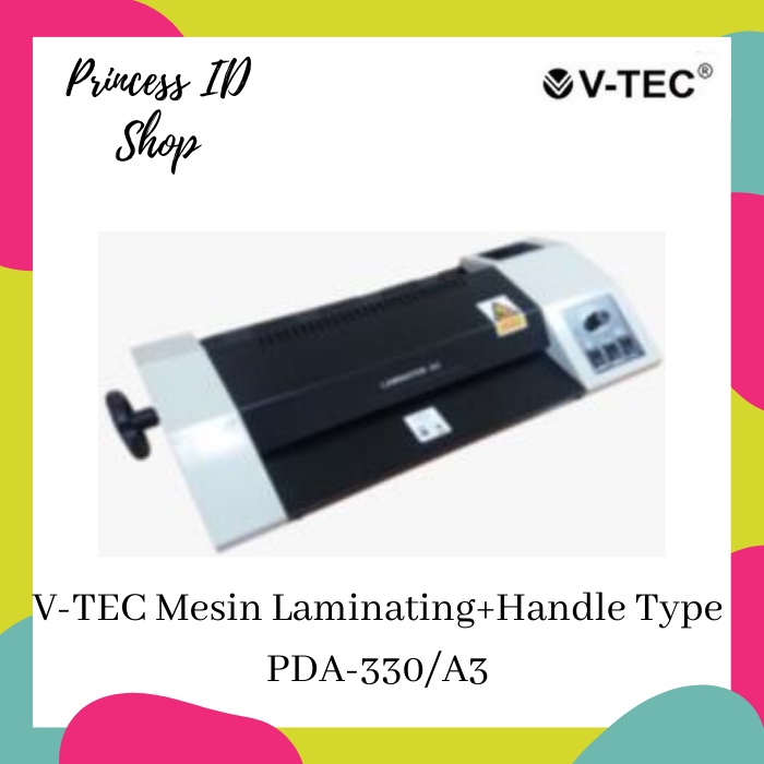 MESIN LAMINATING + HANDLE V-TEC PDA-330/A