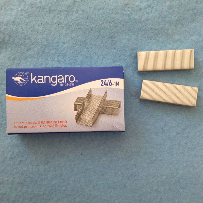 

Refill/Isi Stapler Kangaro 24/6 (Isi 1000 pcs)