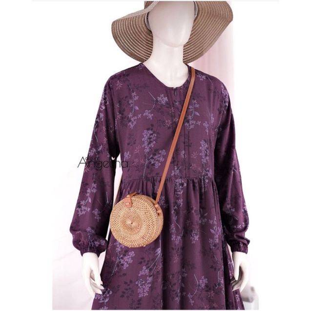 Gamis Murah - Sarah Dress Winter Floral by Atelier Angelina