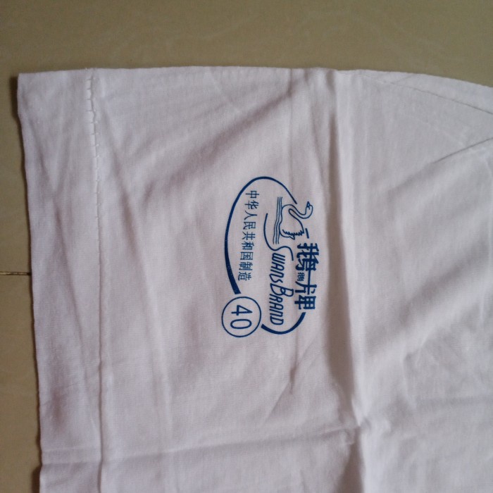 KAOS DALAM SINGLET OBLONG PRIA SWAN BRAND PUTIH SIZE 34~42 ORIGINAL BEST PRODUK