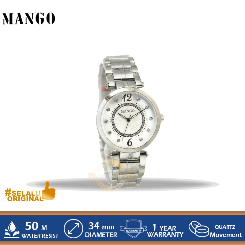 Jam Tangan Ladies MANGO MA6660L-81 Original Murah