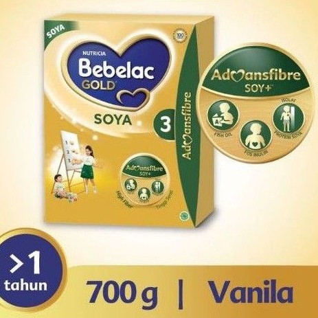 

bebelac gold 3 soya vanila 700 gram