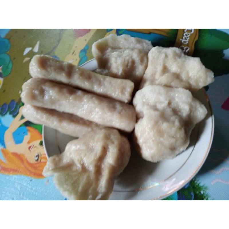 

pempek ikan tengiri super gratis ongkir minimal oder 60/pcs