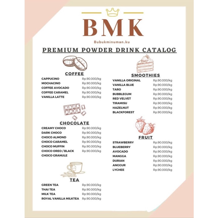 

(BISA COD) BUBUK MINUMAN PREMIUM PLAIN