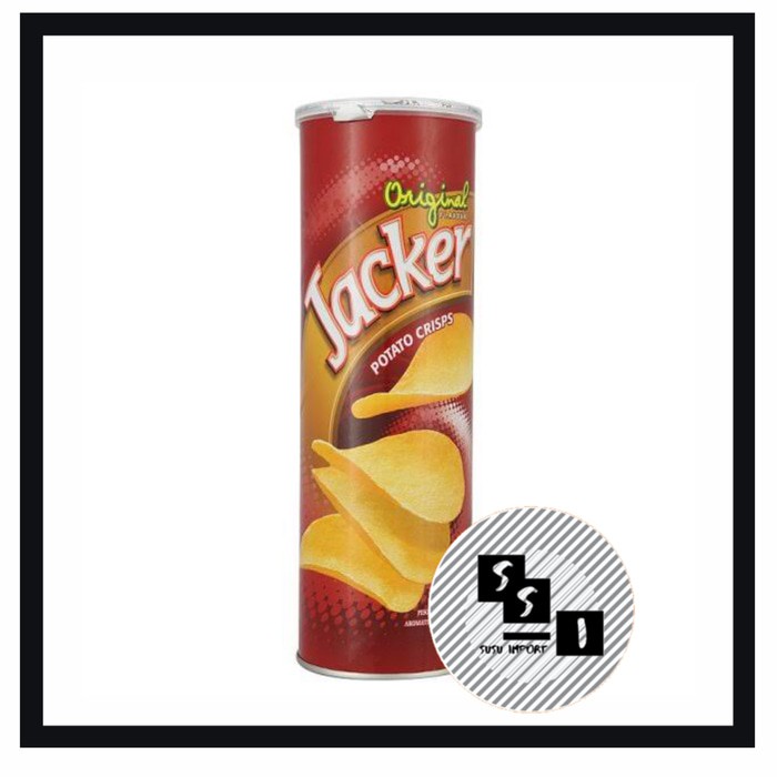 

Jacker Potato Crisps Original/ Potato Chips/ keripik kentang 110g