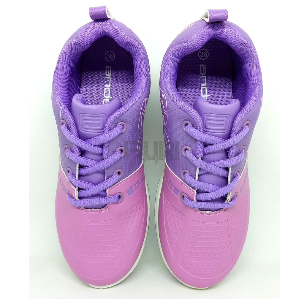 FIURI - ANDO ORIGINAL - CT 03 36-41 UNGU VIOLET - SEPATU SNEAKERS SPORT KANVAS SOL KARET ANAK PEREMPUAN - SEPATU KETS FASHION TRENDY WANITA DEWASA - SEPATU OLAHRAGA LARI FITNES SENAM KERJA KULIAH BERTALI CEWEK MURAH PROMO DISKON BONUS KAOS KAKI