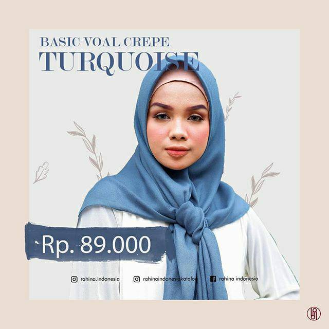 Rahina basic voal crepe