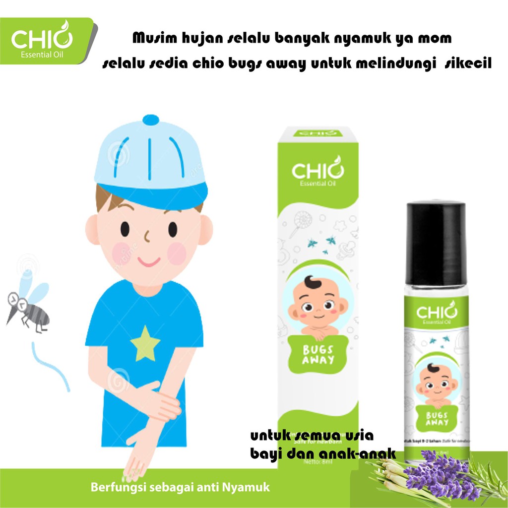 Chio bugs away untuk bayi dan anak-anak