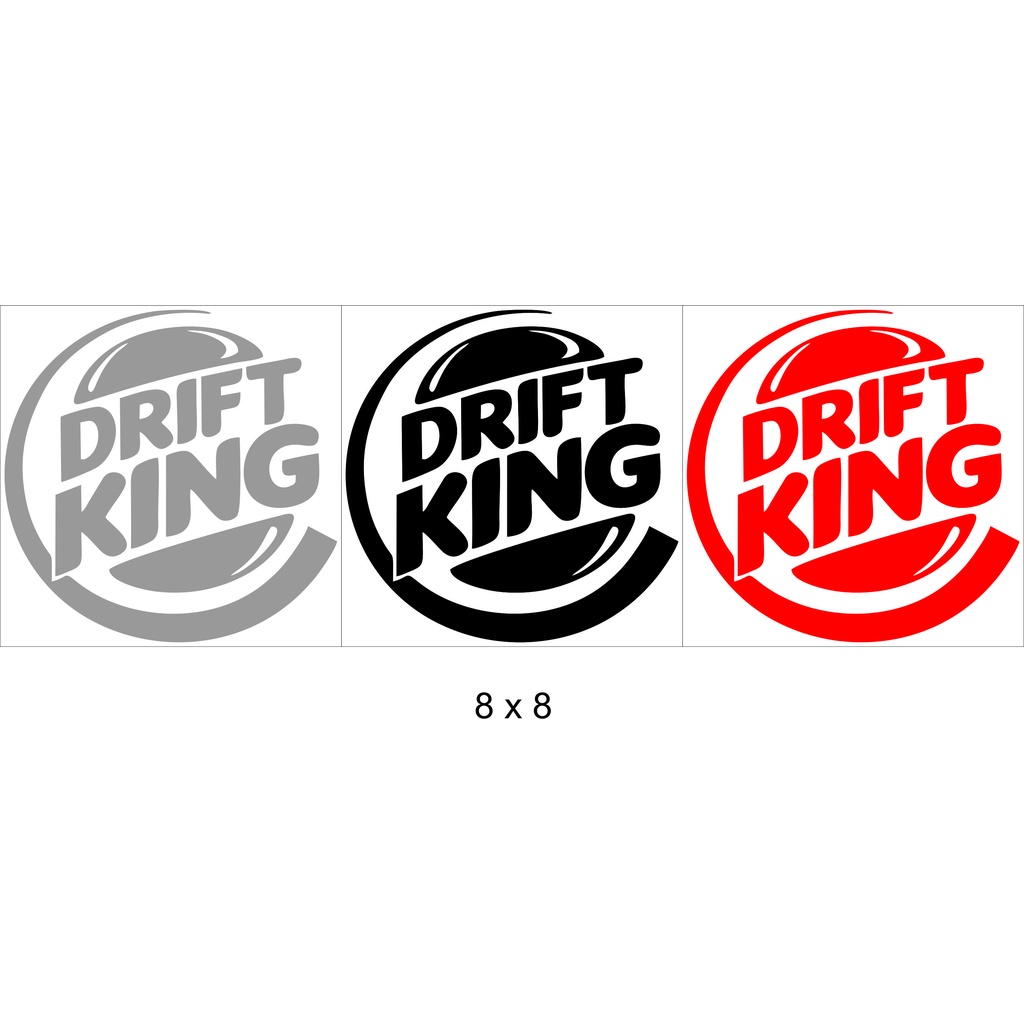 sticker burger drift king