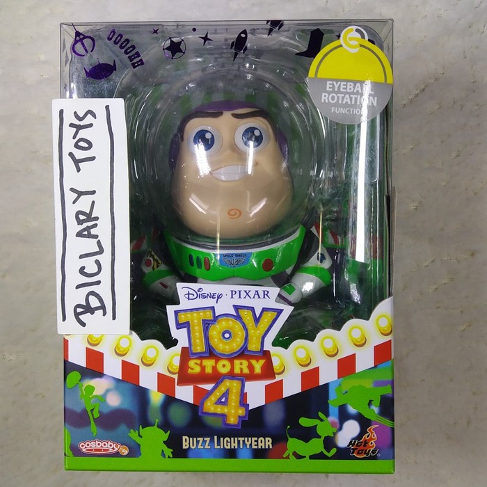 ORI Hot Toys Cosbaby Cos Baby Buzz Lightyear Toy Story 4 Action Figure ORIGINAL