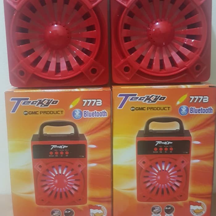 Speaker gmc teckyo 777B bluetooth