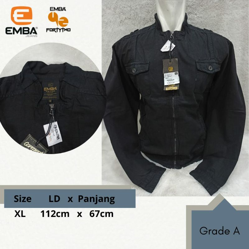 JAKET PREMIUM EMBA ORIGINAL