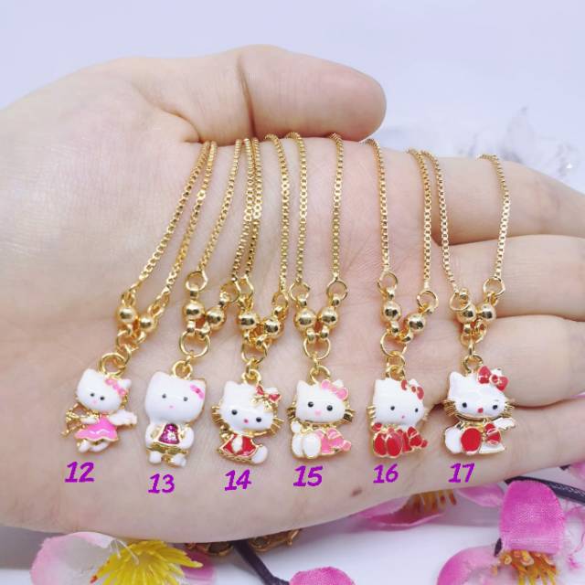 Kalung anak koye anak lapis mas 18 k uk 36cm [K-6]