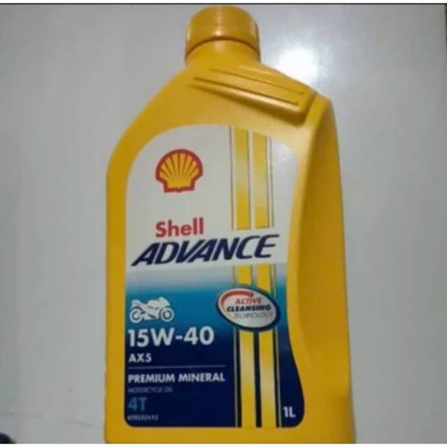 Oli Shell Advance AX5 1000ml 15W 40