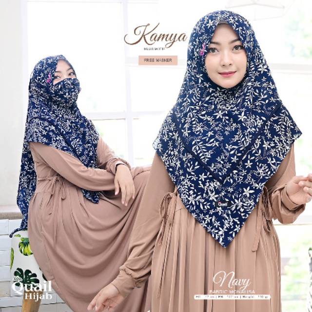 Kamya Hijab Motif~Quail Hijab