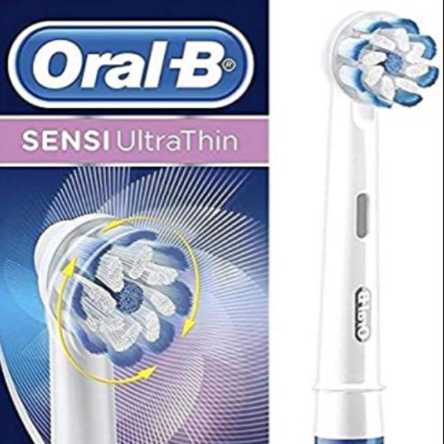 REFILL Sikat Gigi Elektrik Oral B Braun SENSI ULTRATHIN