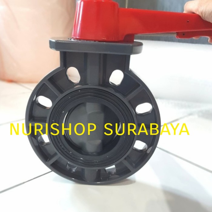 Butterfly Valve PVC / Buterfly Valve PVC / PVC Butterfly Valve 4" KDJ