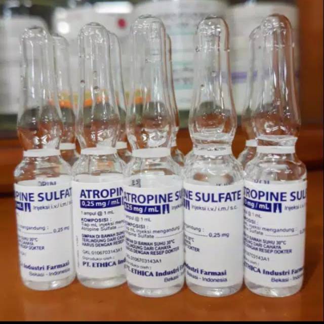 Atropin sulfate harga 1 ampul 3000 | Shopee Indonesia