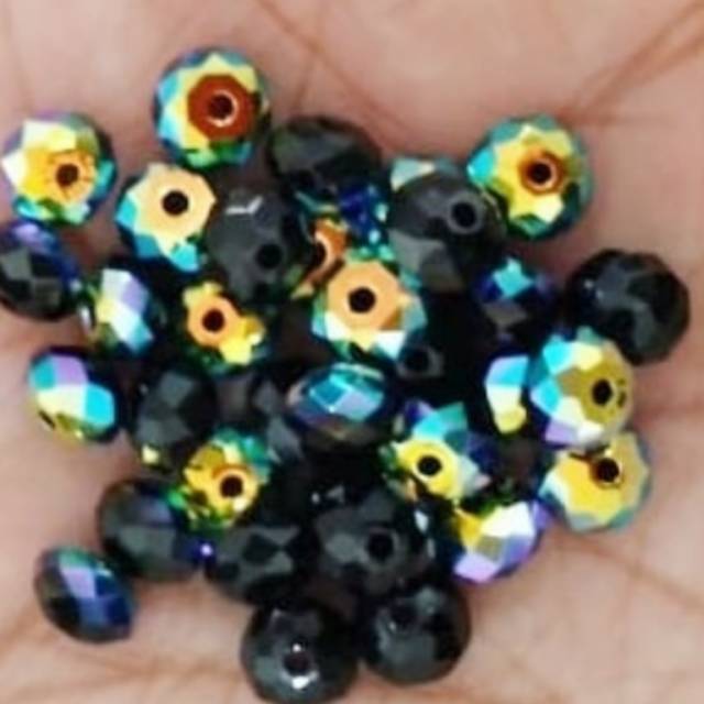 CRYSTAL SWAROVSKI LABU 6MM ORIGINAL AUSTRIA