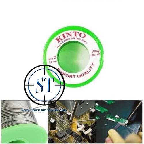 Timah Solder KINTO 5 METER Core Wire 0.8mm Patri Soldering panjang 5m