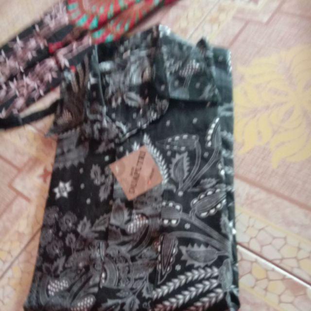Kemeja Batik Pria Lengan Panjang Motif Terbaru Buar Seragam Kerja Kondangan Harian Sarimbit Dll