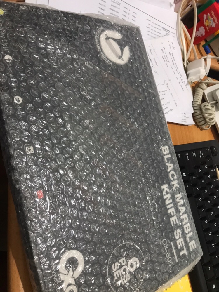 Pisau Set / Knife Set Oxone Black Marble / Marmer Hitam Ox 605 / Ox605 / Ox-605 (original100%)