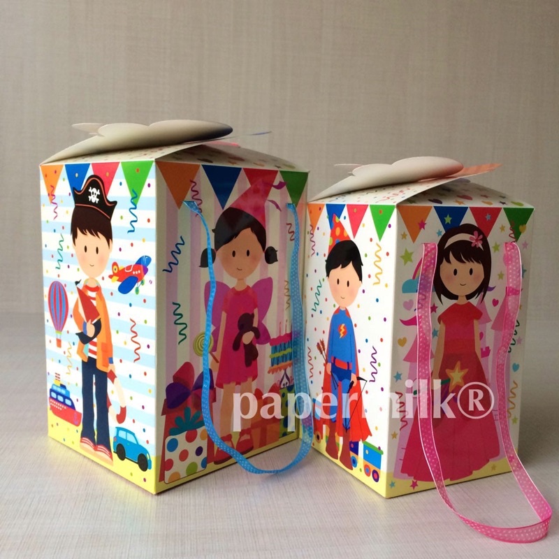 

Papermilk, Kotak Lipat BXH 602 & 15.22 Motif KiDS / Anak-Anak