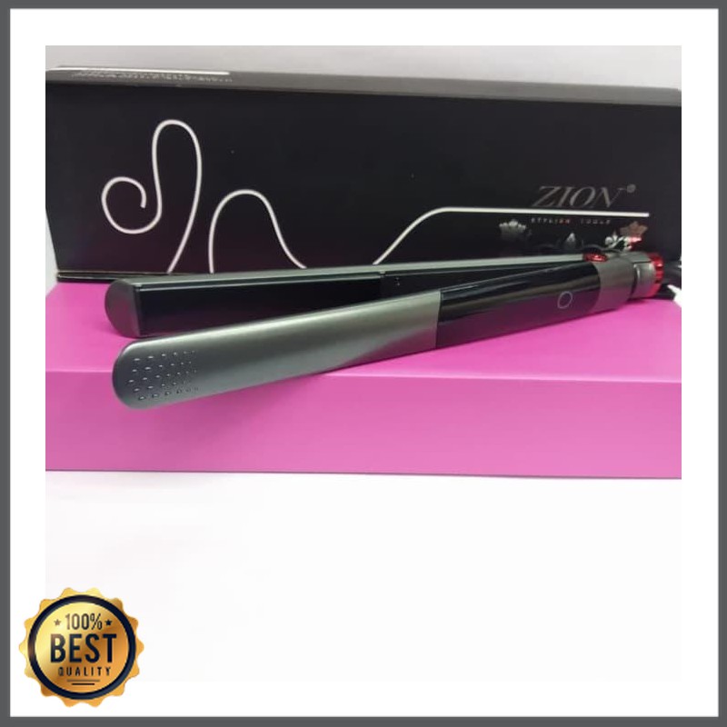 Waqasd Shop -  Catok Rambut Salon TERBAGUS suhu LED KOREA ZION TK-2450-868