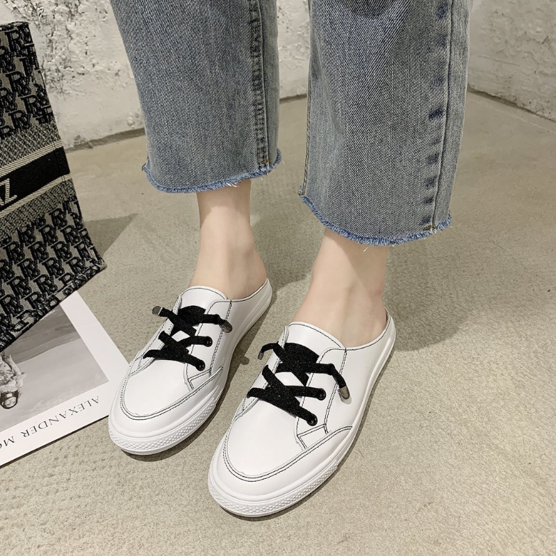 DDS1017 Sepatu sneakers slip on wanita import sepatu kets terbaru sepatu tali kekinian Cod Jakarta