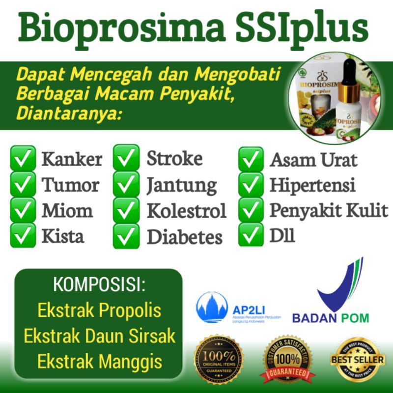 Bioprosima SsiPlus Original Per Botol