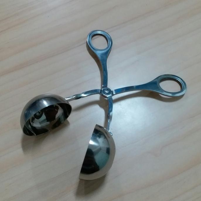 Alat Cetak Bakso Stainless Gunting Pencetak Bakso Ukuran Besar