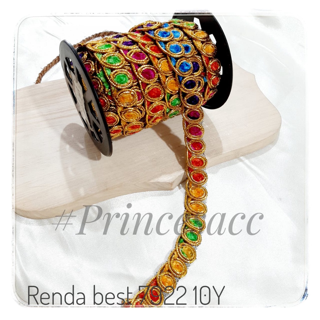 renda best 7922 10Y/BEST SELLER Renda India /renda baju / renda murah