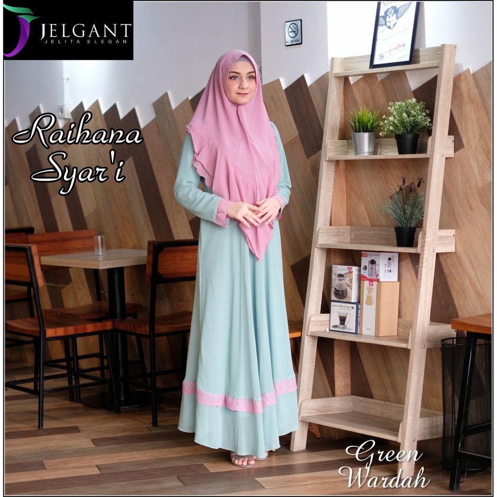Gamis Syar'i Raihana by jelita muslimah ( jelgant )