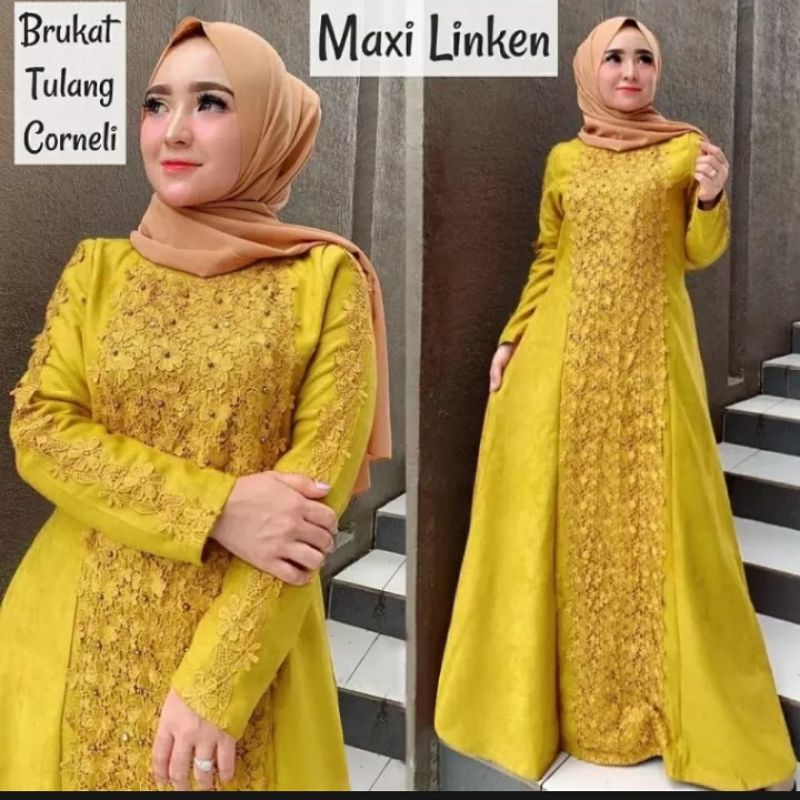 BAJU MUSLIM/BRIDESMAIDS/ GAUN BRIDESMAIDS/ GAMIS BRUKAT/ BAJU PESTA/GAMIS SERAGAM MUSLIM/GAMIS