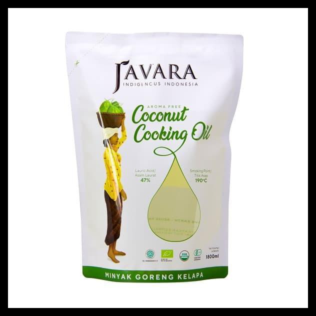 

Javara Organic Coconut Cooking Oil Minyak Goreng - 1800Ml